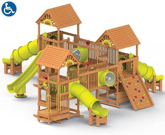 98C Rainbow Play Village Design Idea C