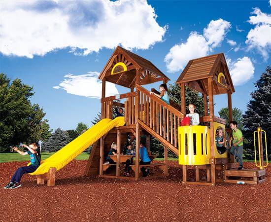 98D Rainbow Play Village Design Idea D Commercial Playground Equipment