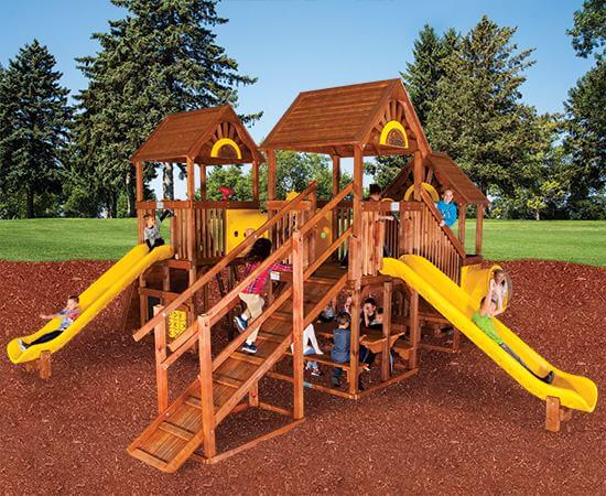 99E Rainbow Play Village Design Idea E Commercial Playground Equipment
