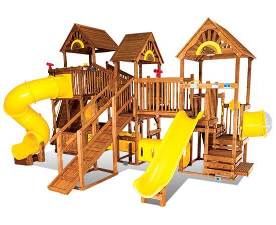 99F Rainbow Play Village Design Idea F Commercial Playground Equipment
