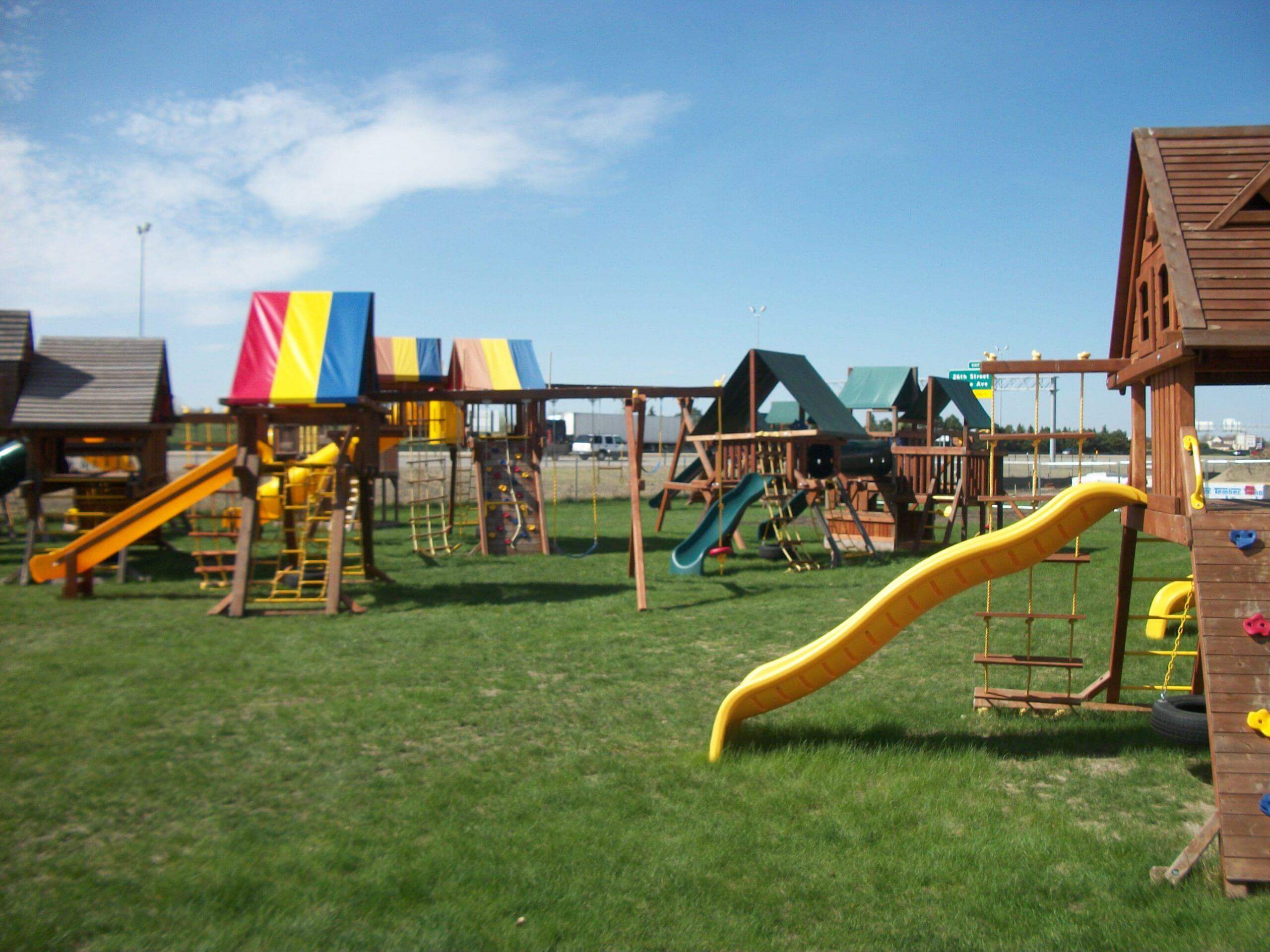 Kids Playsets and Swings Sets in Sioux Falls, SD Rainbow Play