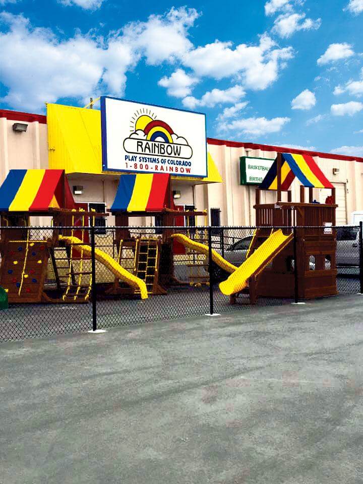 Kids Playsets and Swings Sets in Denver, Colorado Rainbow Play