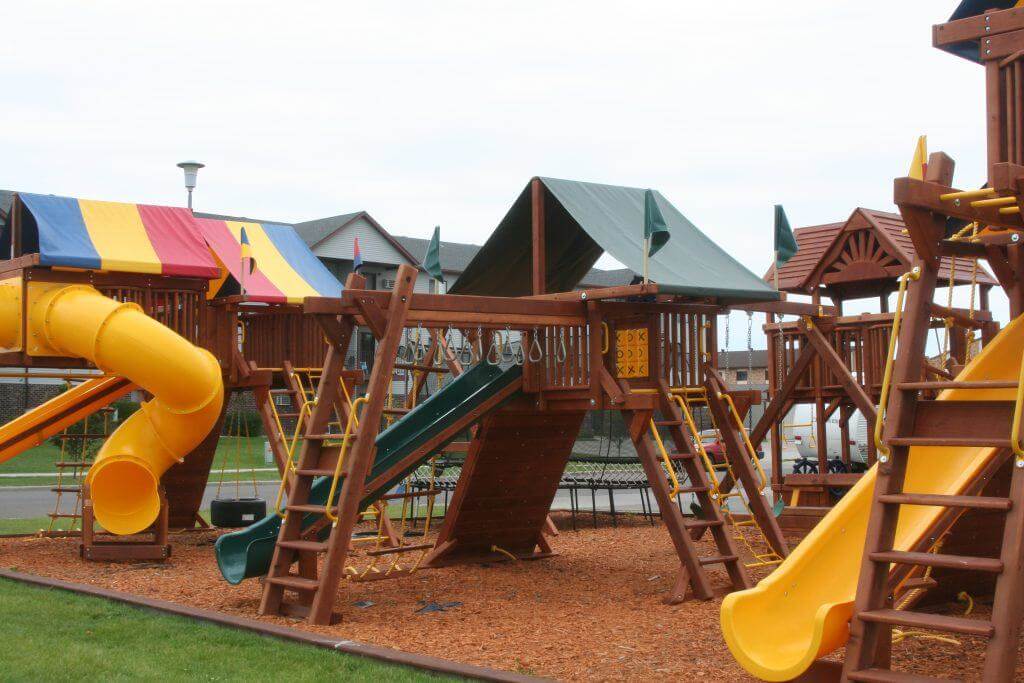 Kids Playsets and Swings Sets in Fargo, ND Rainbow Play
