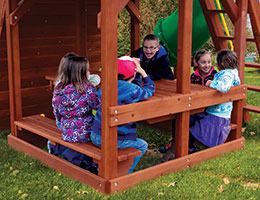 153 Picnic Table Rainbow Monster King Kong Clubhouse