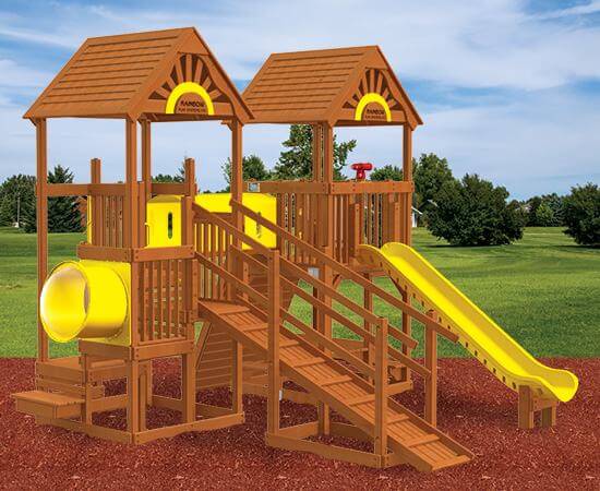 Forbidden Fortune Playground System - Commercial Playground