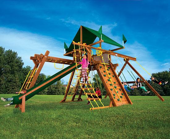 29B King Kong Castle Base Pkg III Forest Green