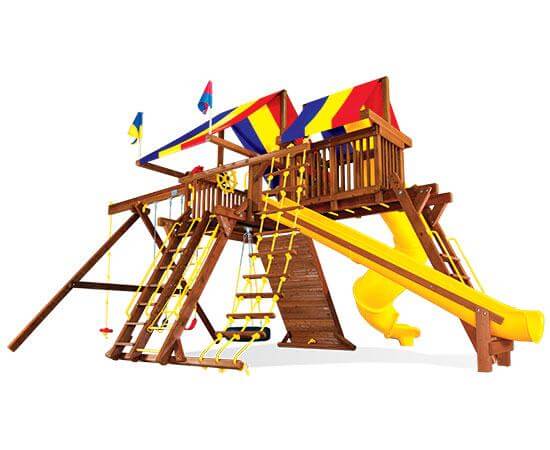 33I King Kong Castle Base Pkg V with 270 Spiral Slide