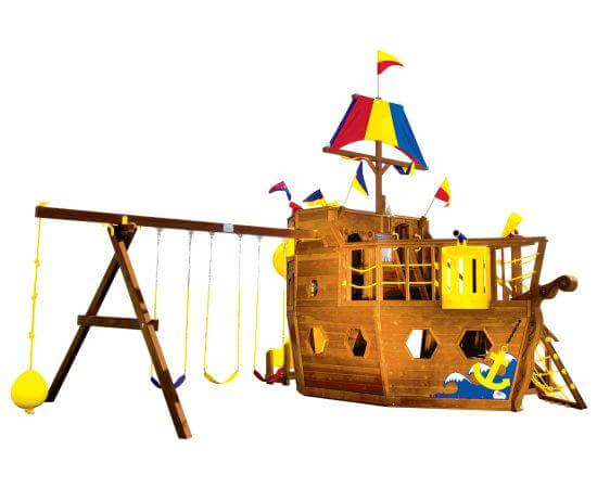 93A The Ship Pkg II with 360 Spiral Slide