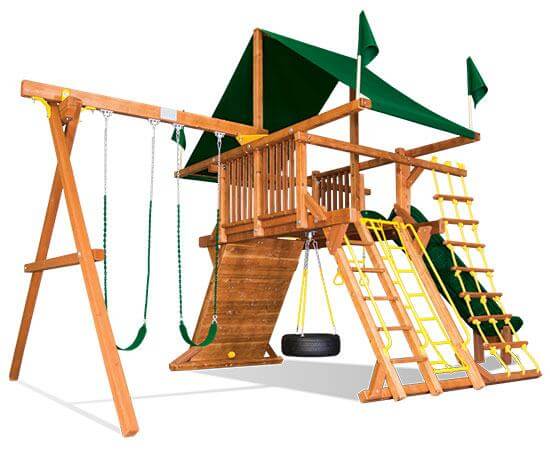 18B Rainbow Castle Pkg II Popular Forest Green
