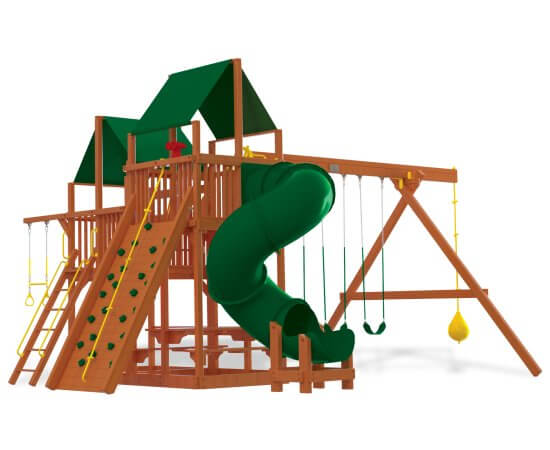 45B King Kong Clubhouse Pkg II with 360 Spiral Slide