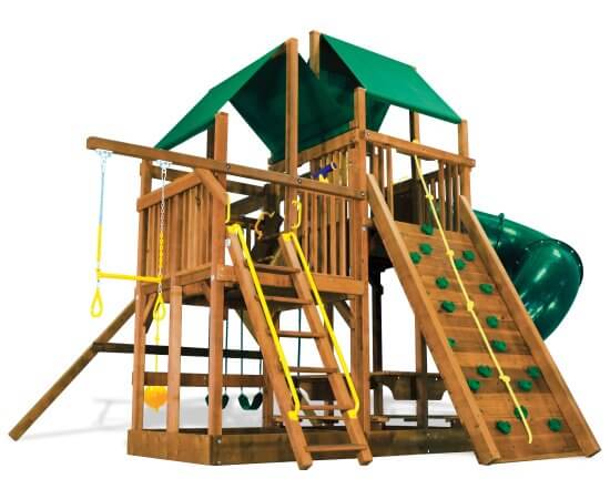 45B King Kong Clubhouse Pkg II with 360 Spiral Slide