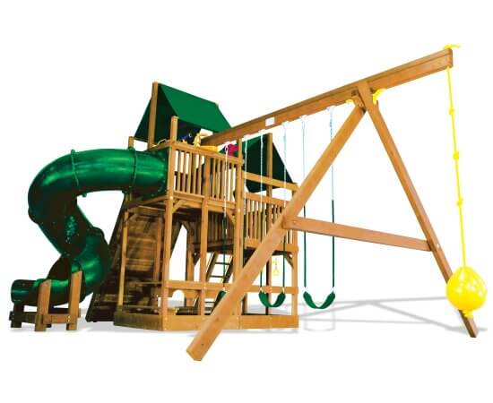 45B King Kong Clubhouse Pkg II with 360 Spiral Slide