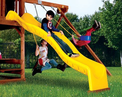 Double Wall Wave Slide