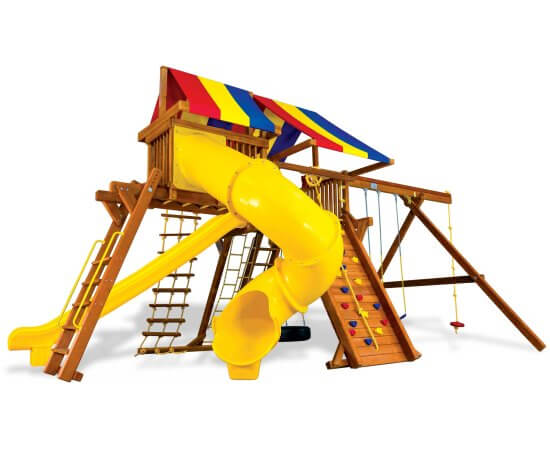 25E King Kong Castle Pkg V with 270 Spiral Slide