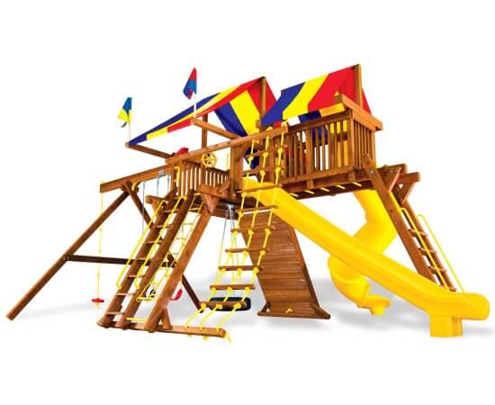 25E King Kong Castle Pkg V with 270 Spiral Slide