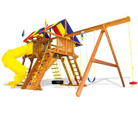 25E King Kong Castle Pkg V with 270 Spiral Slide