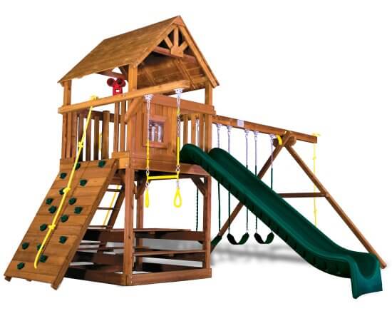 29D Circus Clubhouse Pkg II with Wooden Roof