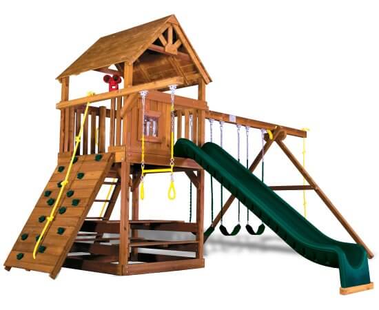 29D Circus Clubhouse Pkg II with Wooden Roof