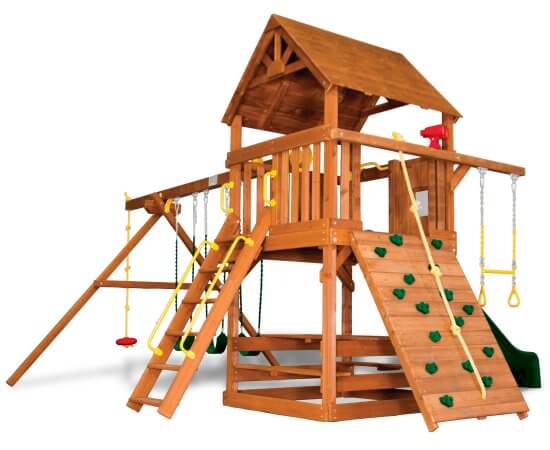 29D Circus Clubhouse Pkg II with Wooden Roof