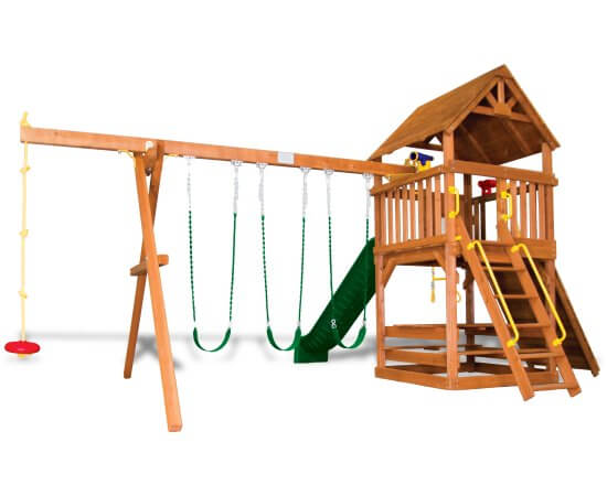 29D Circus Clubhouse Pkg II with Wooden Roof