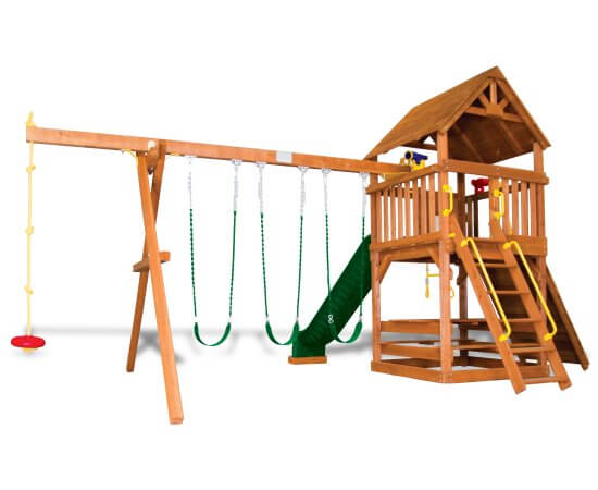 29D Circus Clubhouse Pkg II with Wooden Roof