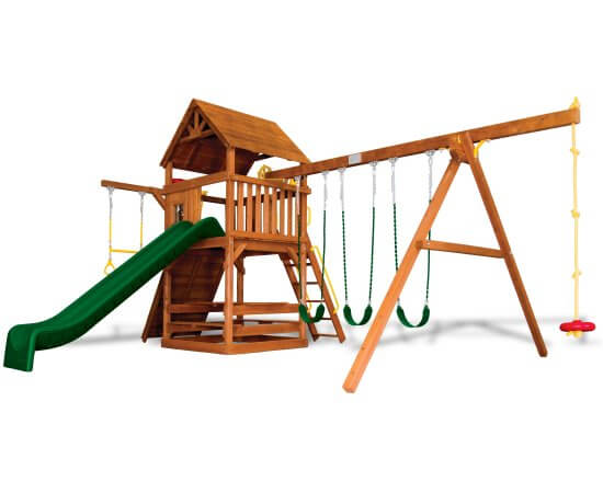 29D Circus Clubhouse Pkg II with Wooden Roof