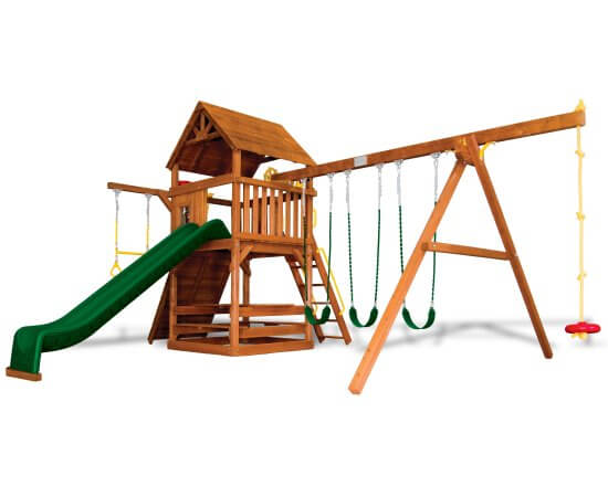 29D Circus Clubhouse Pkg II with Wooden Roof