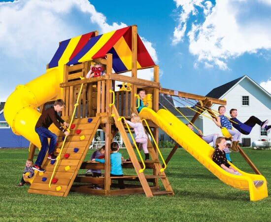 Circus Clubhouse Pkg V Fantastic (30F) | Rainbow Play Systems