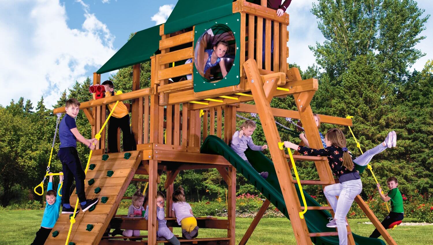 31H Circus Clubhouse Pkg IV Forest Green