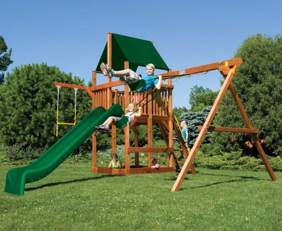 Sunnyside & In The Park 2本セット Sunshine Clubhouse Pkg II Basic (33C) | Rainbow Play Systems