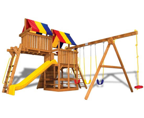 Sunshine Clubhouse Pkg IV Loaded RYB (35H) | Rainbow Play