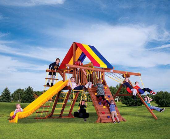 rainbow play sets