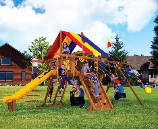 Rainbow SUPER Castle Pkg II Maxed Out (17E) | Rainbow Play