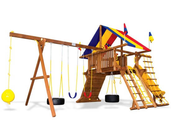 17E Rainbow Super Castle Pkg II Maxed Out