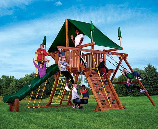 18B Rainbow Castle Pkg II Popular Forest Green