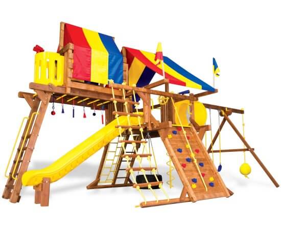 18F Rainbow Super Castle Pkg IV Treasure Chest