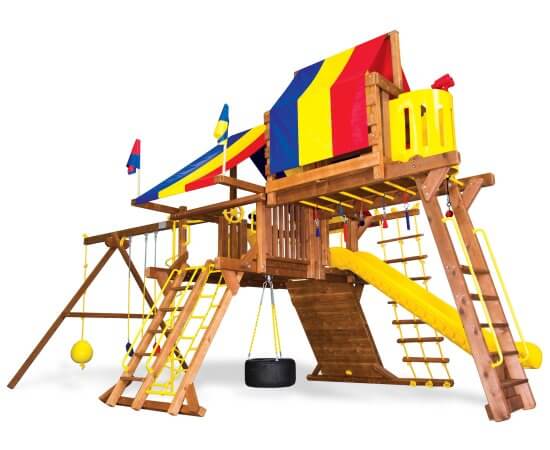 18F Rainbow Super Castle Pkg IV Treasure Chest