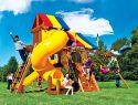 19J Rainbow Castle Pkg V with 360 Spiral Slide