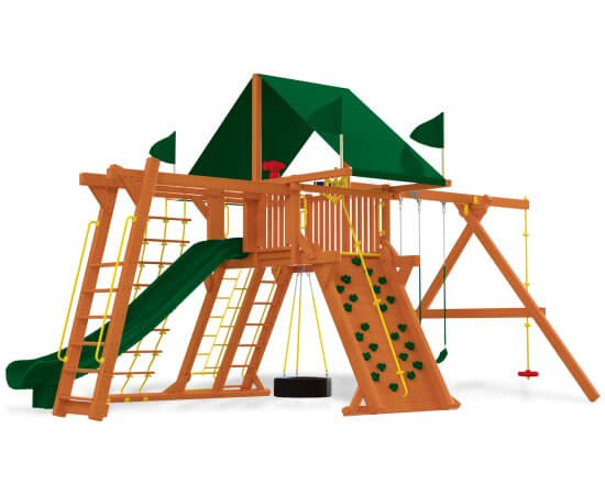 21E Monster Castle Pkg III Forest Green