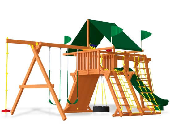 21E Monster Castle Pkg III Forest Green