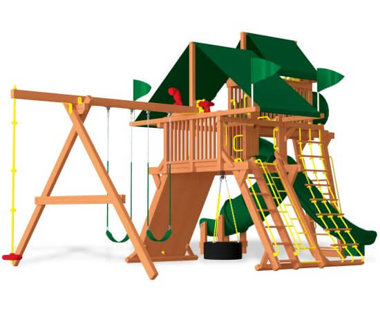 23H Monster Castle Pkg V Forest Green