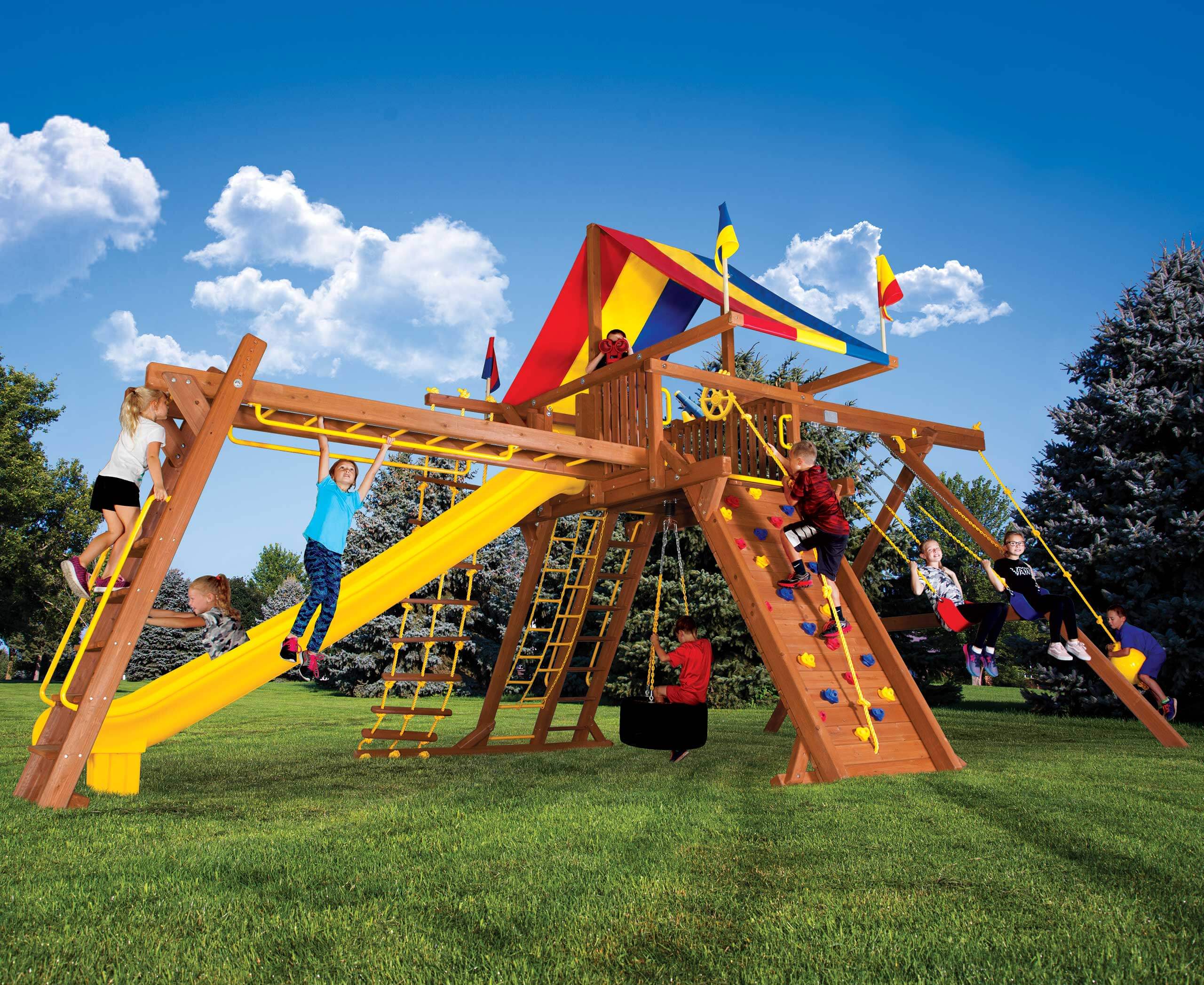 King Kong Castle Pkg III Loaded (25C) | Rainbow Play Systems
