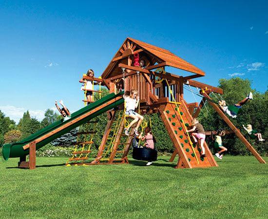 25D Monster Castle Pkg II Loaded with Wood Roof
