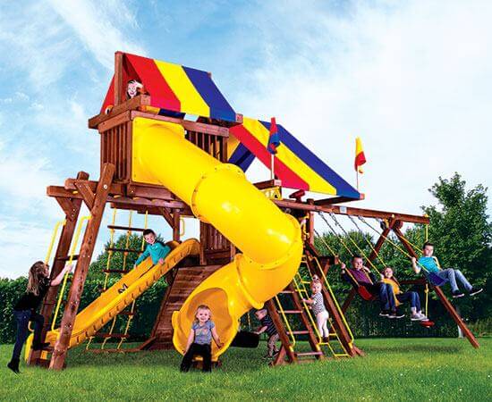 13H Sunshine Castle Pkg V with 270 Spiral Slide
