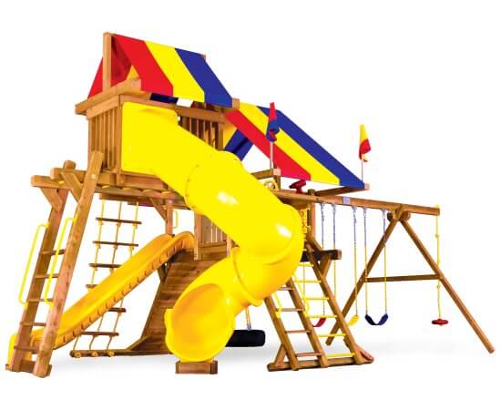 15J Classic Sunshine Castle Pkg V with 270 Spiral Slide Web