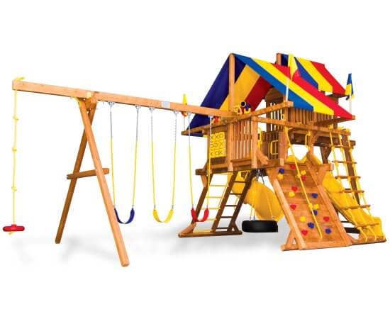 15J Classic Sunshine Castle Pkg V with 270 Spiral Slide Web