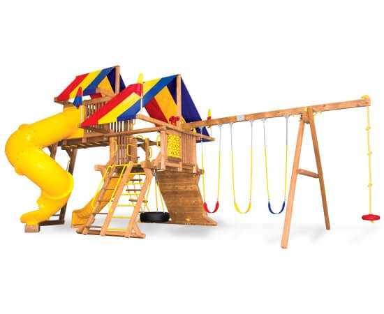 15J Classic Sunshine Castle Pkg V with 270 Spiral Slide Web