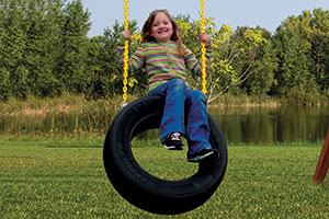2 Chain Tire Swing