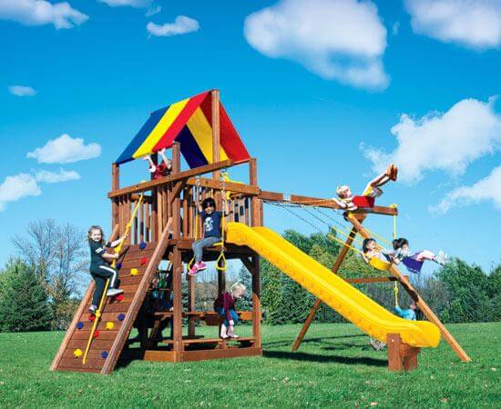 44A Rainbow Clubhouse Pkg II Feature Model Size