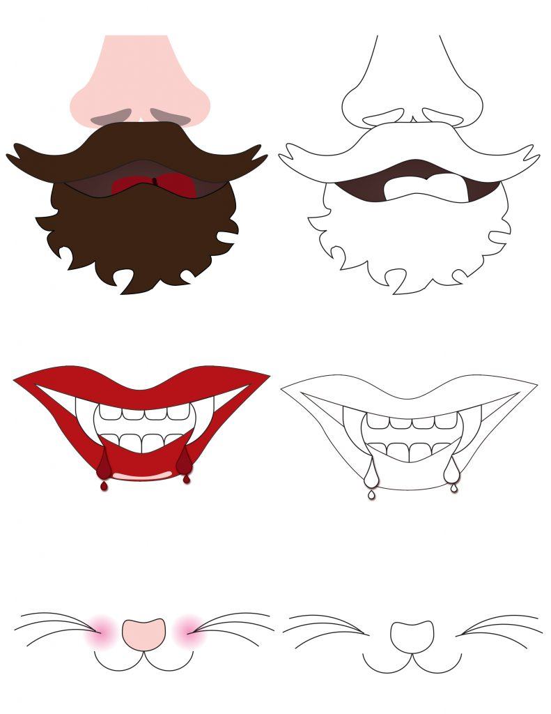Halloween Face Mask designs for children